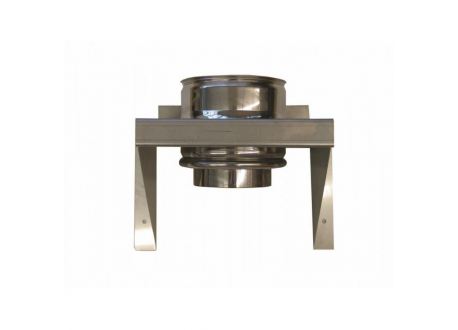 Rookkanaal RVS, Stoelconstructie, diameter Ø80-130 - 1538 Rookkanaal RVS, Stoelconstructie, diameter Ø80-130 - 1538
