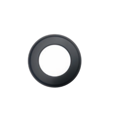 Rozet zwart, diameter Ø180mm - 3955