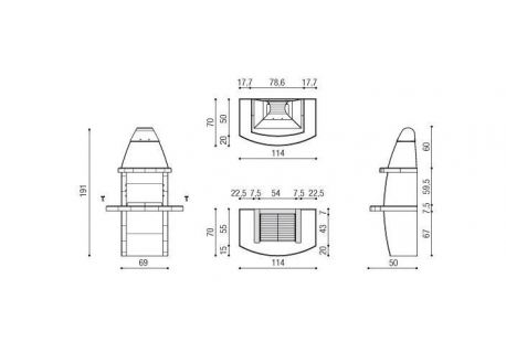 Linea VZ Tuin Barbecue Tenerife - 4058