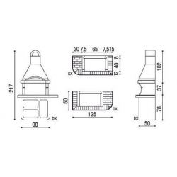 Linea VZ Tuin Barbecue Elba - 4072