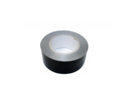 Tape aluminium zwart 50m, 50mm - 4213