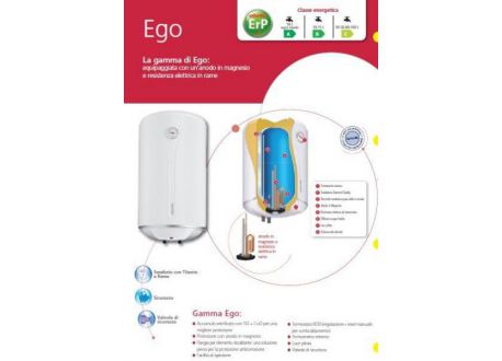Atlantic Ego boiler, elektrisch, 80 liter - 5189