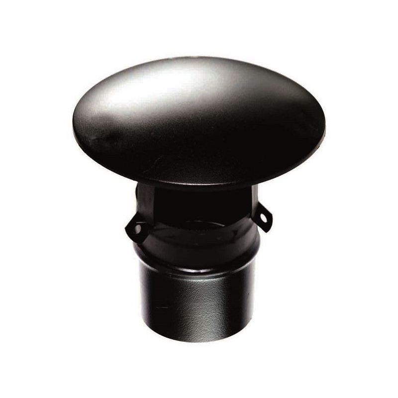 Trekkende regenkap zwart (mannelijk), diameter Ø100mm. - 920