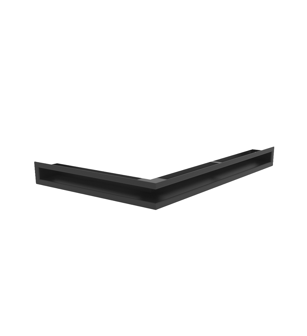 Hitze Ventilatierooster Slim (HOEK) 600x400x60mm L