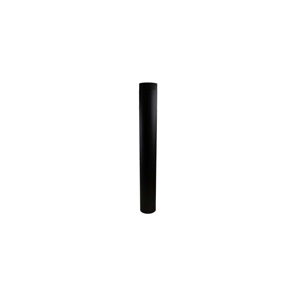 Kachelpijp antraciet RVS Premium ø125mm 1000mm pijp