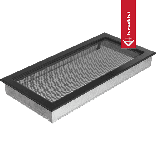 Kratki Ventilatierooster luchtrooster 17x30 cm