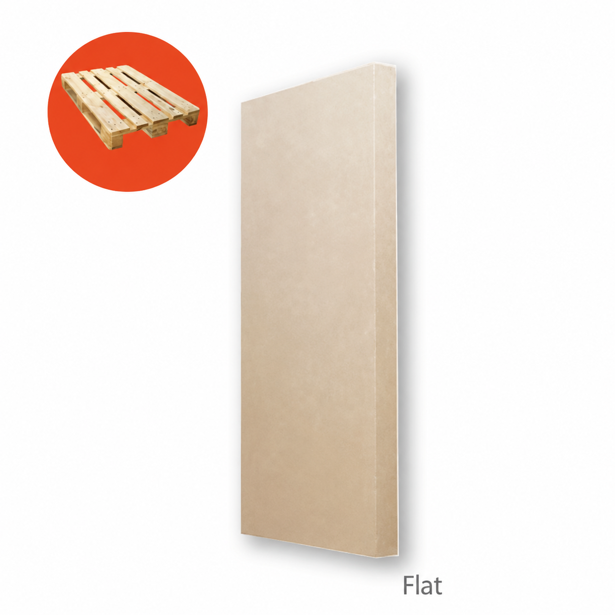 Vuurvaste plaat wit 440 x 300 x 10 mm