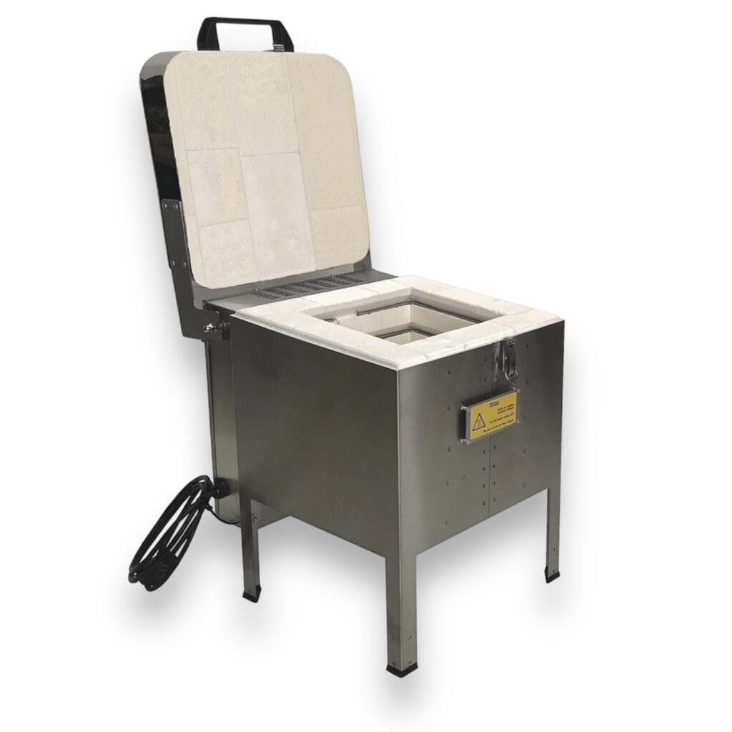 Pyrotec PY 12 H keramiekoven, Bovenlader, 1300C, 230V