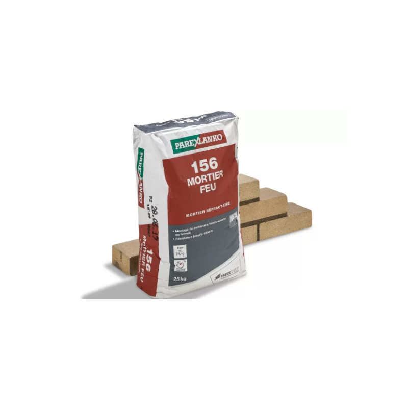 Lanko vuurvaste metselspecie 1000°C 25kg