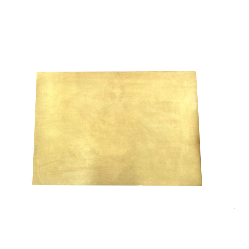 Messing vloerplaat, 600x600mm, 1mm dik