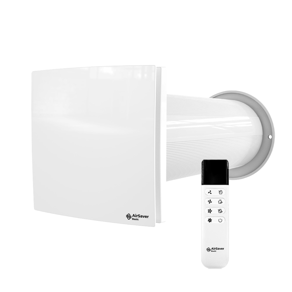 Prodmax AirSaver Basic wandventilator met warmteterugwinning