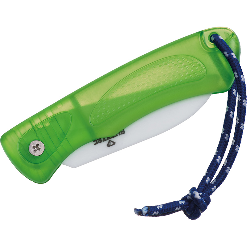 Rubytec Ceramic Mini Foldable Knife green