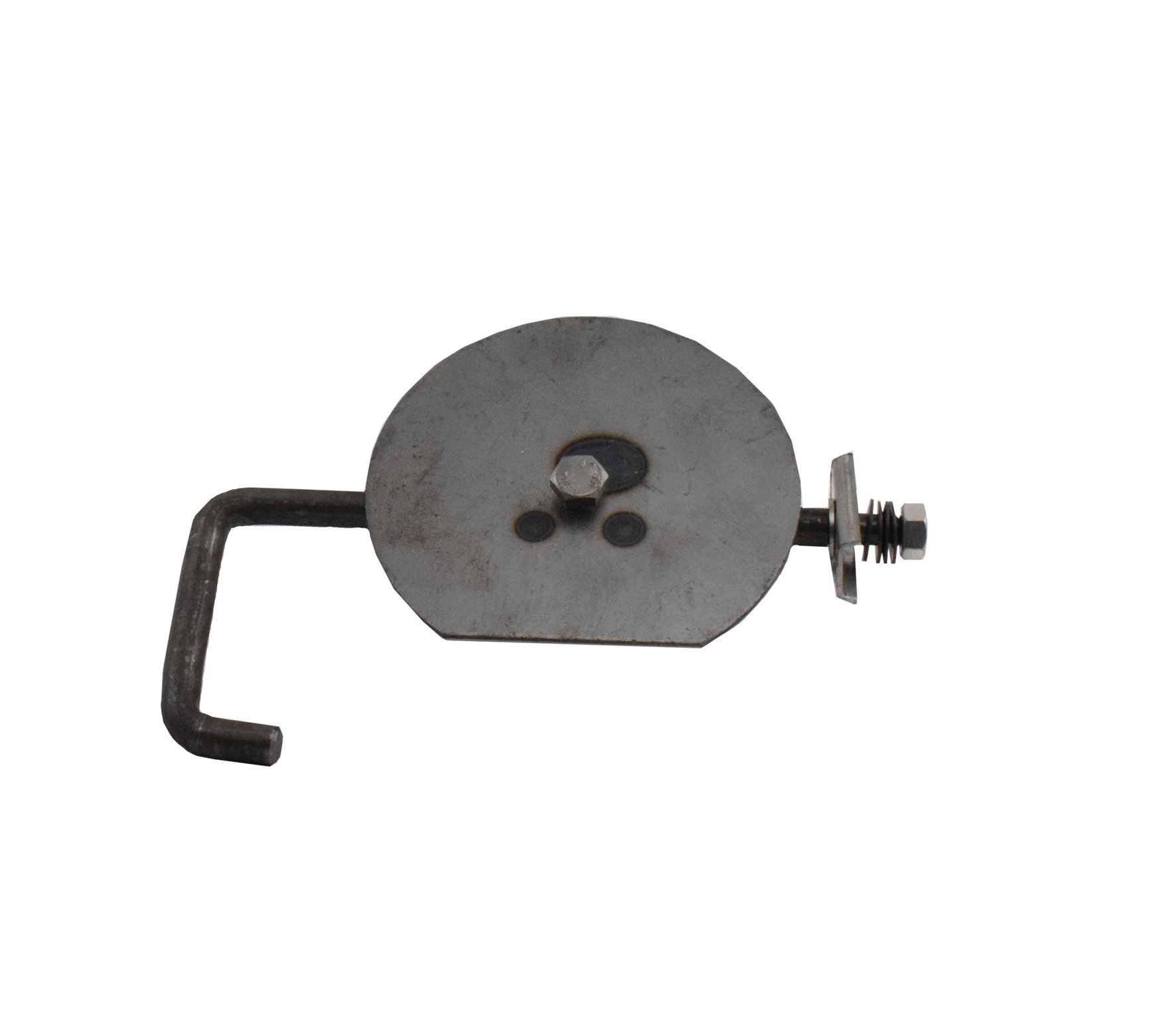 Losse smoorklep t.b.v. dikwandig stalen buis Ø200