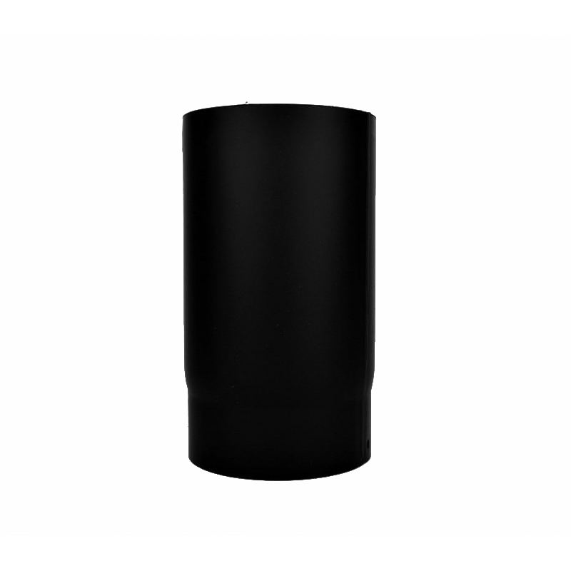 Kachelpijp dikwandig staal, diameter Ø130, 333mm pijp