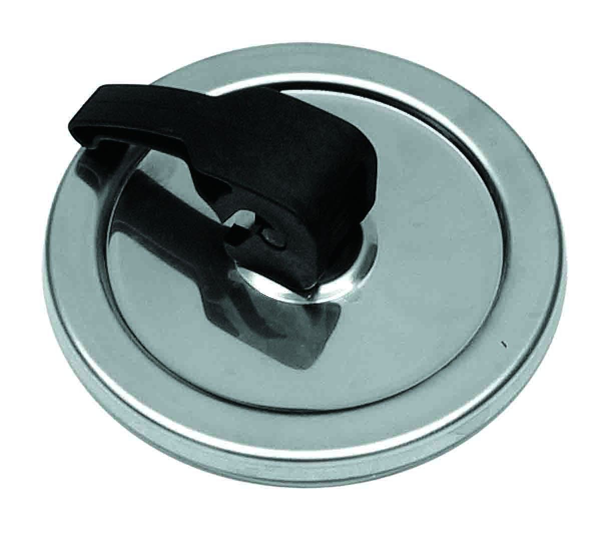 Rookkanaal RVS, inspectie deksel, diameter Ø140