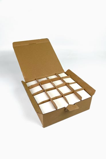 Biscuit tegels 5x5 cm – keramiek tegeltjes (set van 80 stuks)