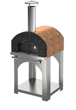 Hout en pelletgestookte pizzaoven HOBBY (incl. onderstel)