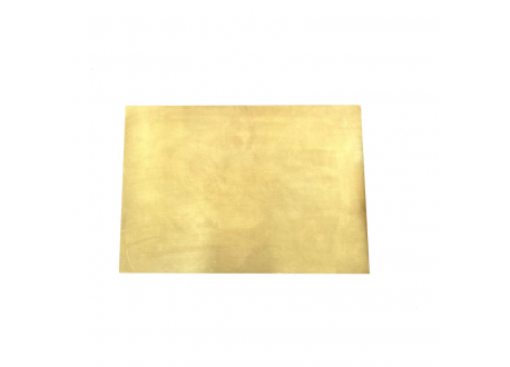 Messing vloerplaat, 800x800mm, 2mm dik