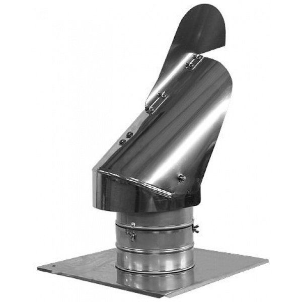 Schoorsteenkap RVS Ø150mm Roto Gek PRO