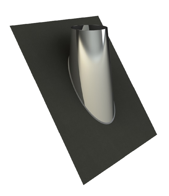 ECO loodslab 45°-60° graden, diameter Ø150mm