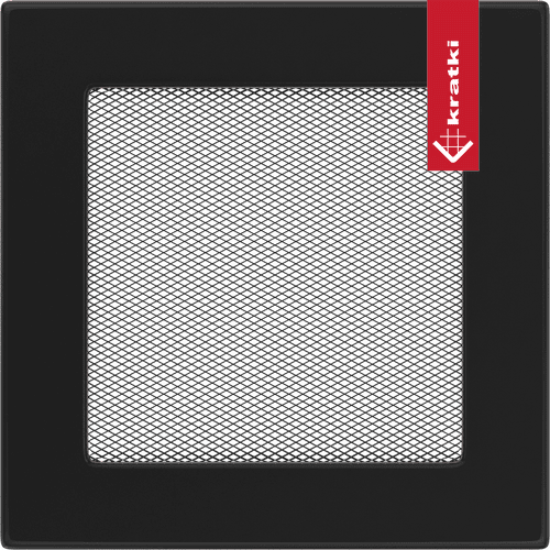 Kratki Ventilatierooster luchtrooster 17x17 cm