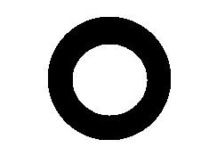 Rubberen afdichtring ½”