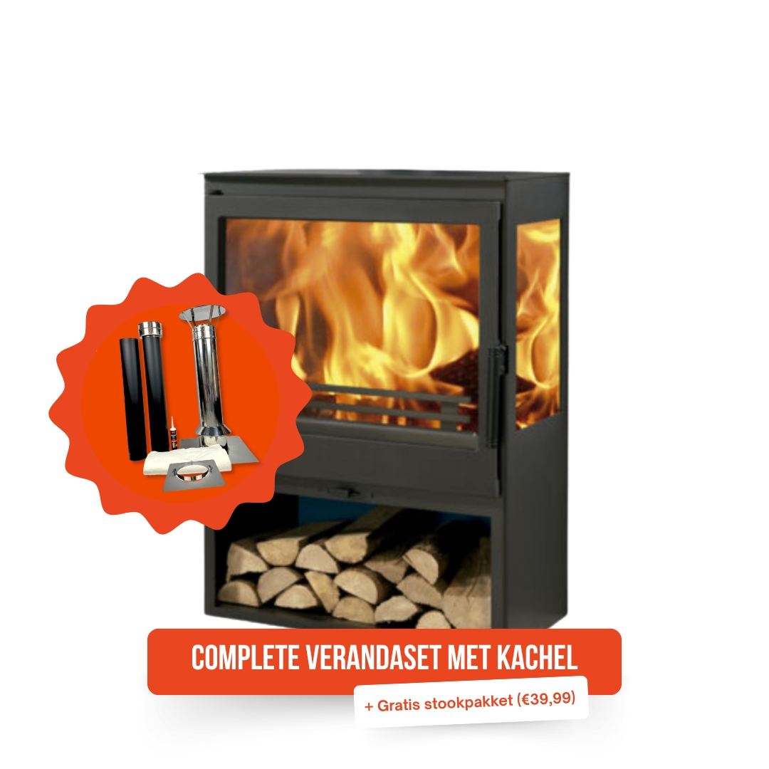 Complete veranda set Onix-3V + Gratis stookpakket Complete veranda set Onix-3V + Gratis stookpakket