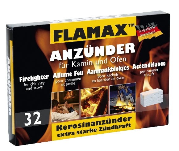 Aanmaakblokjes wit per doosje 32 stuks