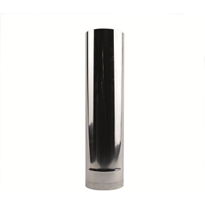 Enkelwandig rookkanaal 150mm met strakke gladde aansluiting schuifpijp 80/400mm pijp