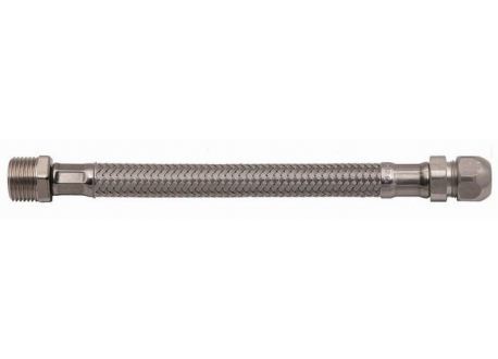 Flexibele waterleiding knelverbinding, ½”- ½”, 25cm