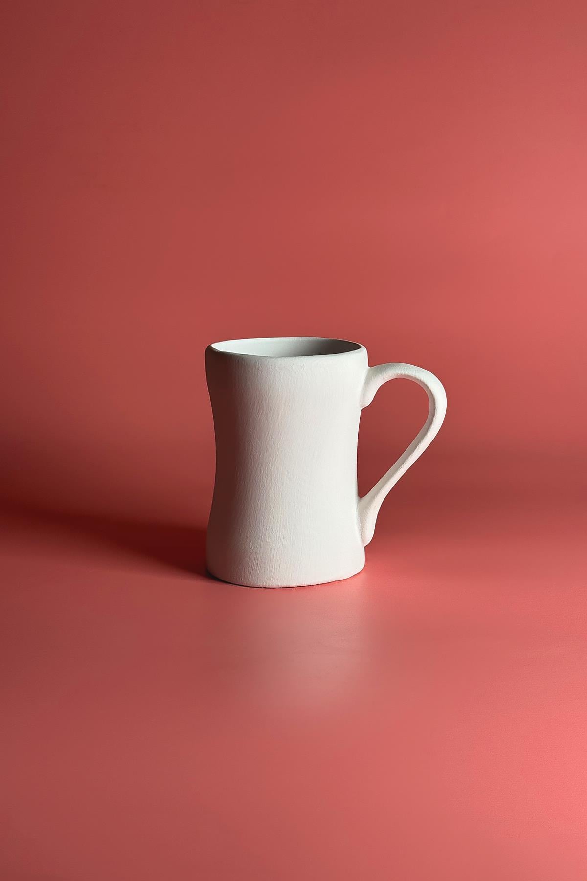 Dilay mok van biscuit aardewerk - 450ml