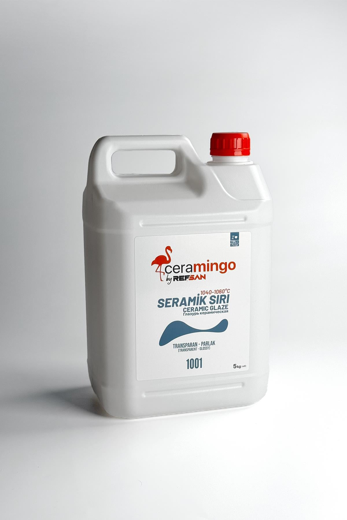 Transparant glansglazuur vloeibaar 5 kg – kant-en-klaar