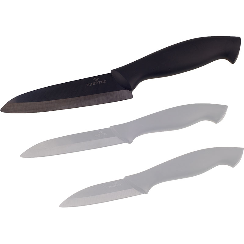 Rubytec Ceramic Utility Knife black