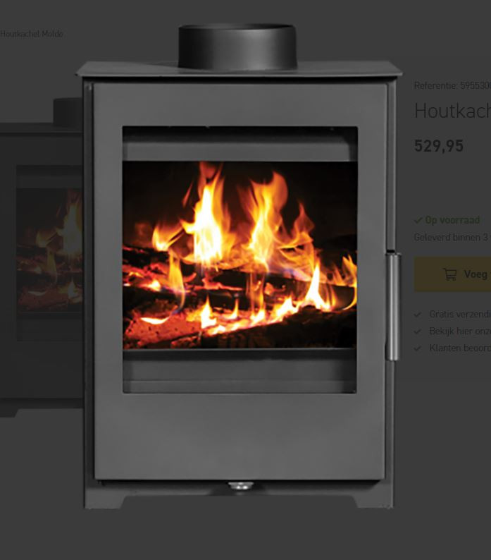 Houtkachel Livn Molde