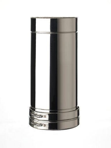 ISODUCT, DUBBELWANDIG ROOKKANAAL RVS, DIAMETER Ø250-320, 500MM PIJP