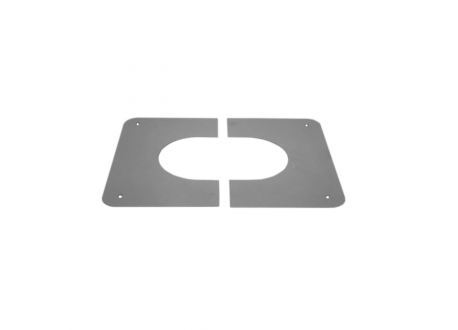Brandseparatieplaat hellend 650mm