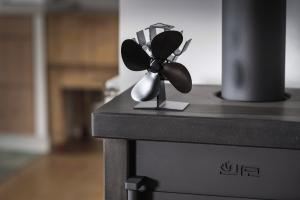 Jacobus eco-fan kachel ventilator.