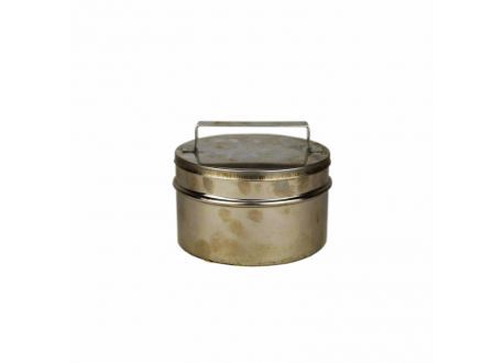 Enkelwandig rookkanaal RVS Inspectiedeksel t.b.v. T-stuk diameter Ø130