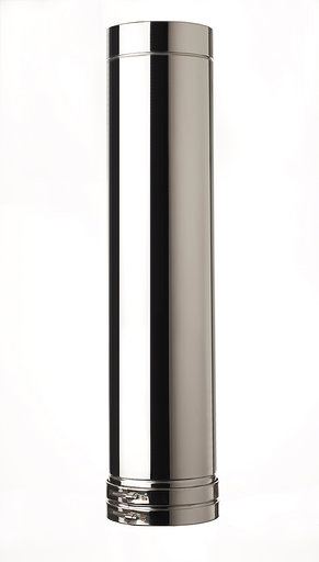 ISODUCT, DUBBELWANDIG ROOKKANAAL RVS, DIAMETER Ø250-320, 1000MM PIJP