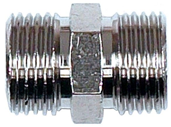 Messing nipple 1” (man-man)