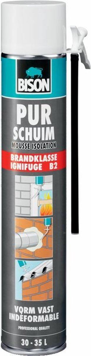 Bison brandvertragende pur schuim