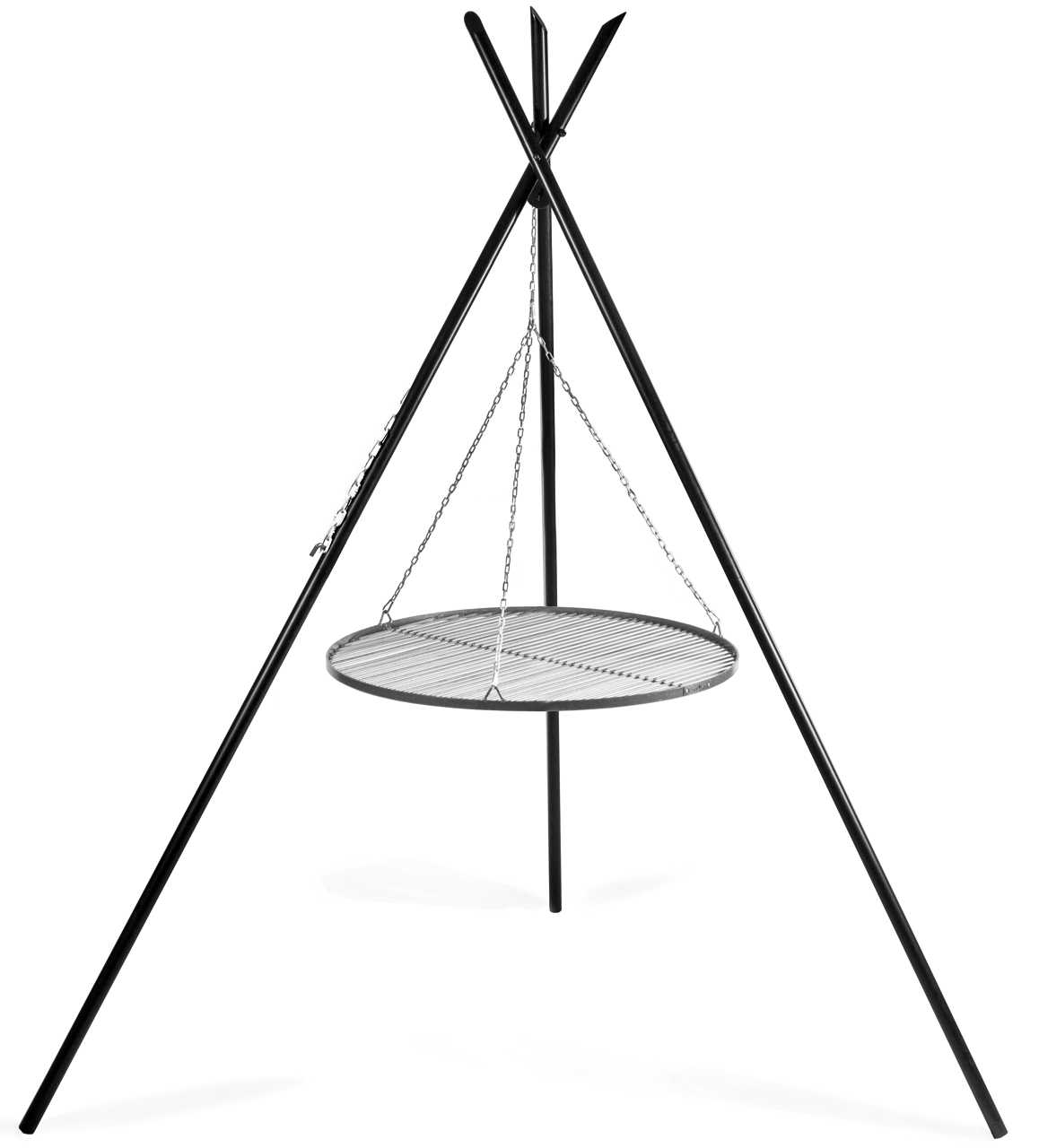 Driepoot CookKing Driepoot 'Tipi' 210 cm met RVS Grillrooster Ø 70cm ...