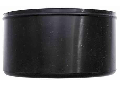 CONDENSATIE CAP ZWART, DIAMETER Ø100MM.