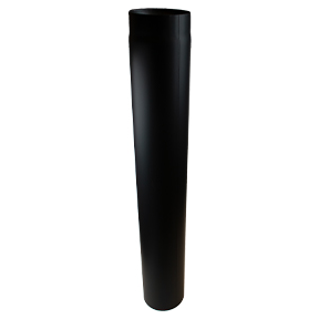KACHELPIJP DIKWANDIG STAAL, DIAMETER Ø150, (100-190cm) paspijp