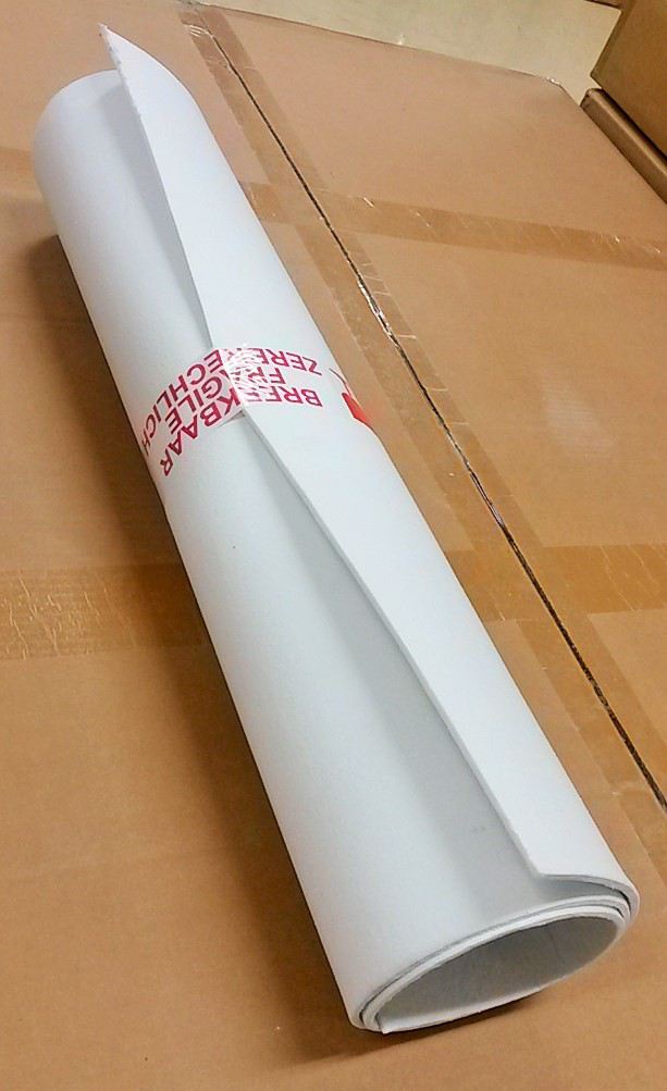 Keramisch vilt/papier 1260°, 2mm (1000x1220x2mm)