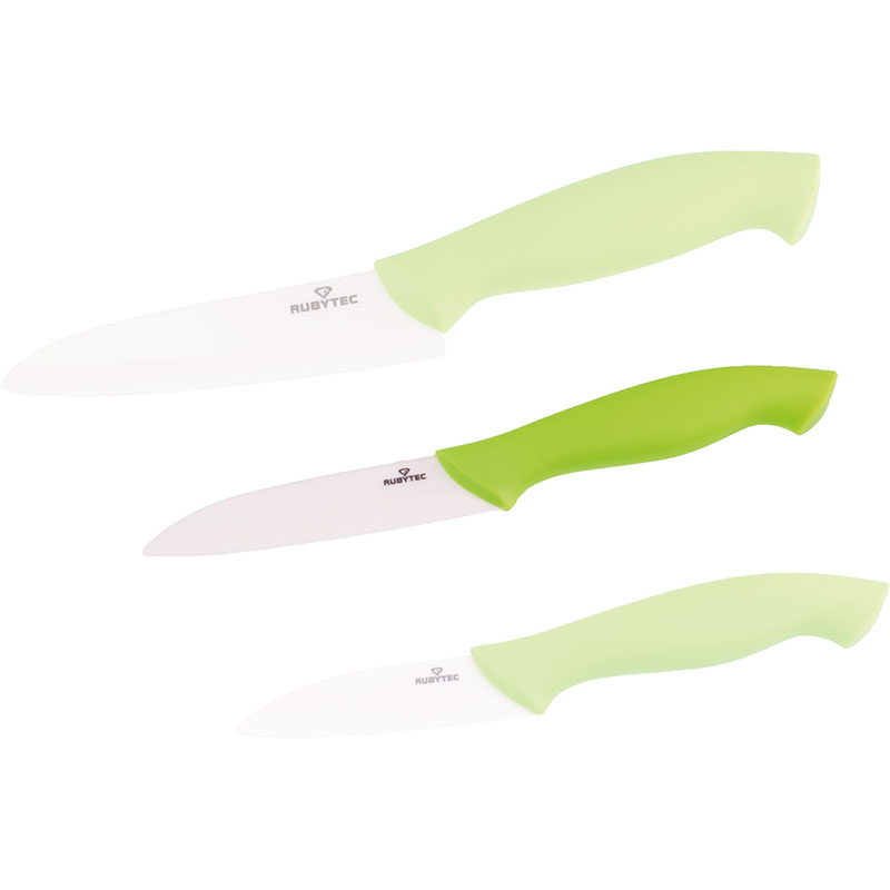 Rubytec Ceramic Utility Knife green