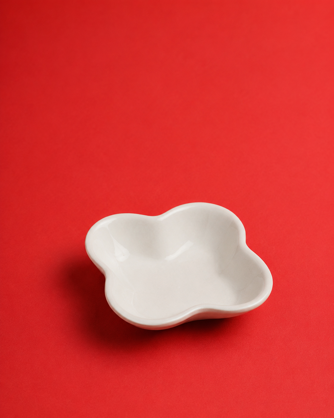 Schaaltje van biscuit steengoed - 14 cm Yonca