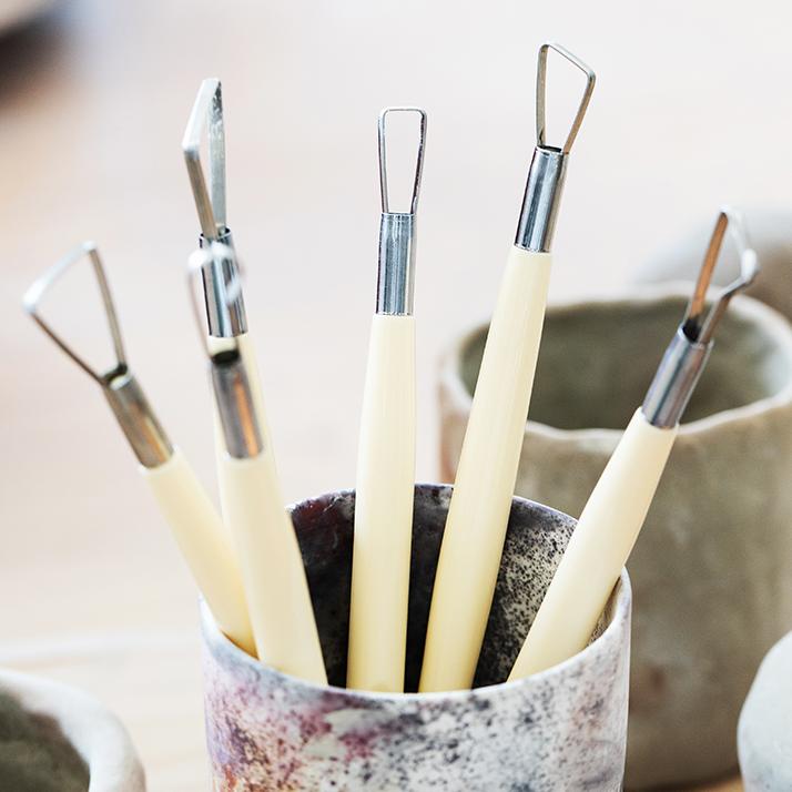 Draaigereedschap voor pottenbakken