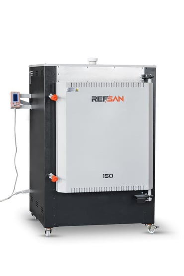 Refsan RS150I Voorlader Keramiekoven 150L, 1320C, 230V/400V