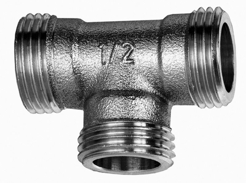 T-Stuk ½” (man-man-man)